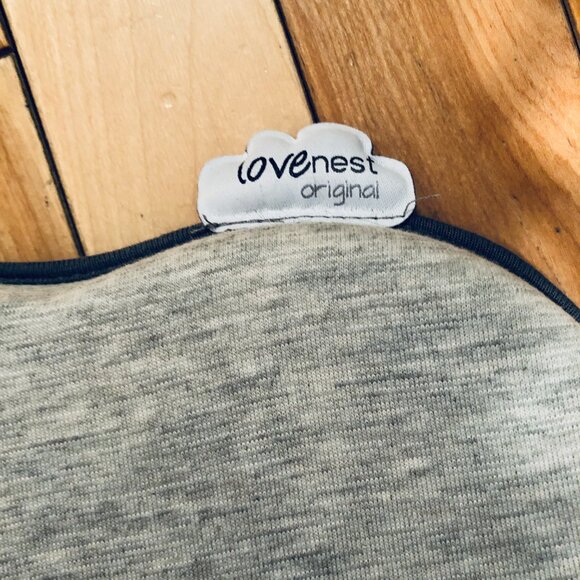 Babymoov Lovenest Original Baby Head Support Pillow Prevent Flat Head Grey Ergo - Picture 2 of 3